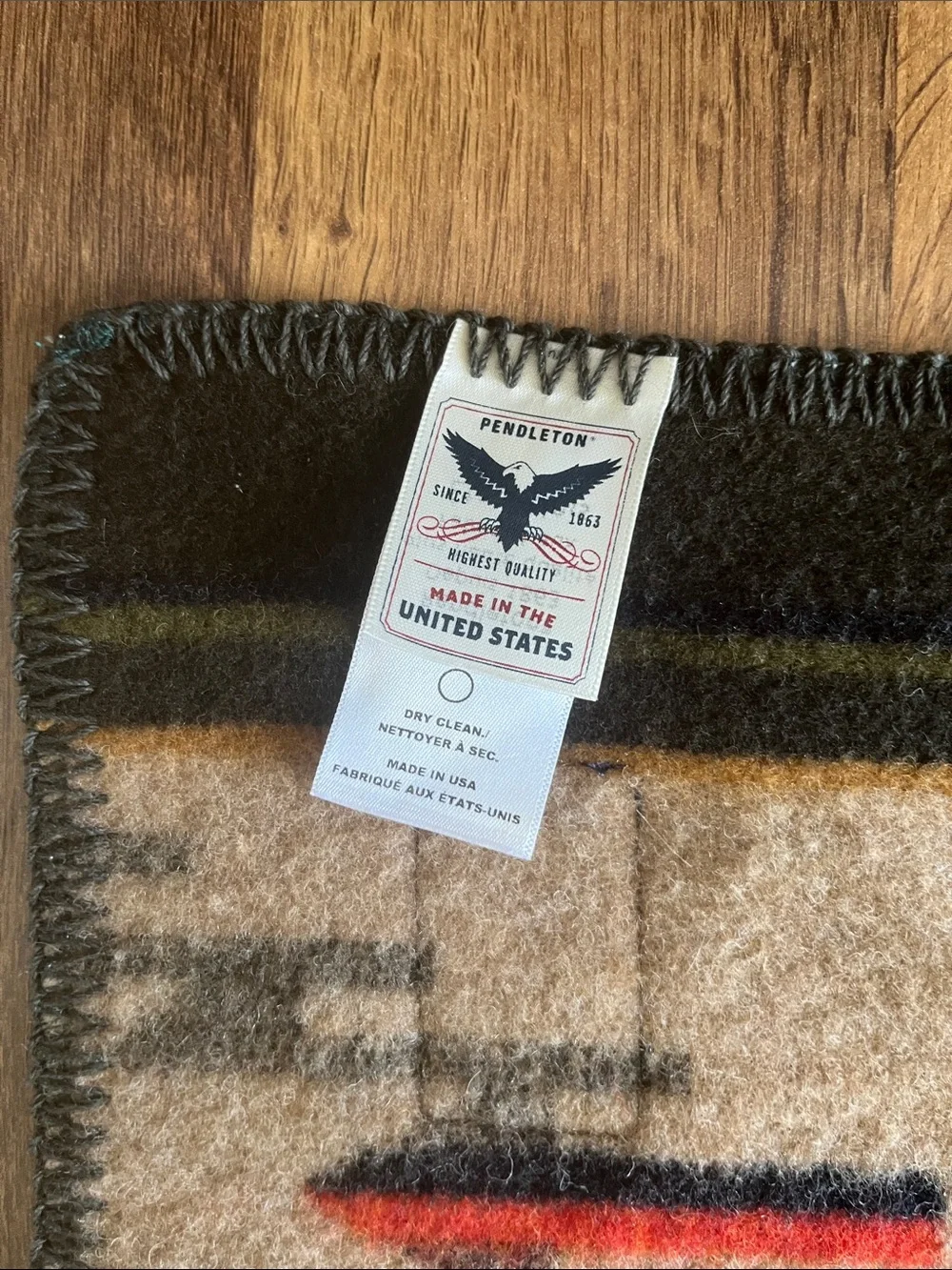 Pendleton Contemporary Napped Throw Tumalo Design